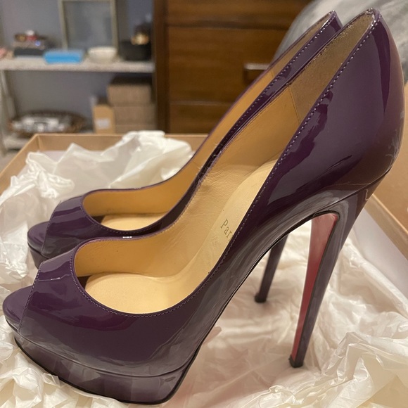 Christian Louboutin Lady Peep 150 Patent Calf *SOLD OUT - Picture 3 of 12
